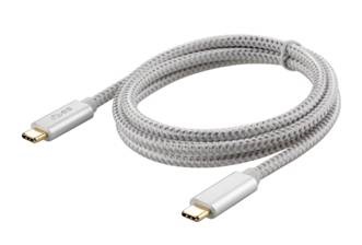  Type-C (USB-C) to Type-C (USB-C) Charge & Sync Cable, USB 3.1 10GB/s 1m White  